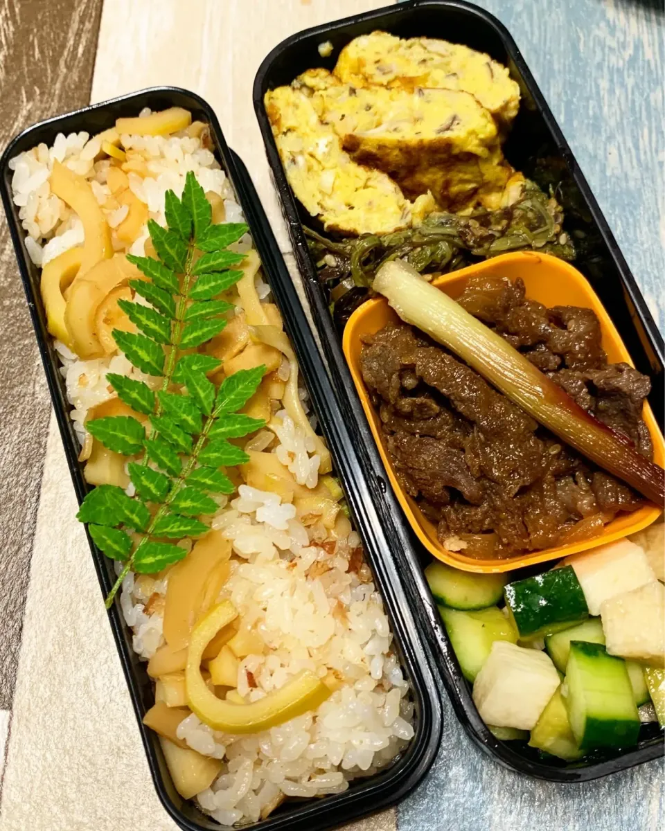 5/21焼き肉弁当|みっこちゃんさん