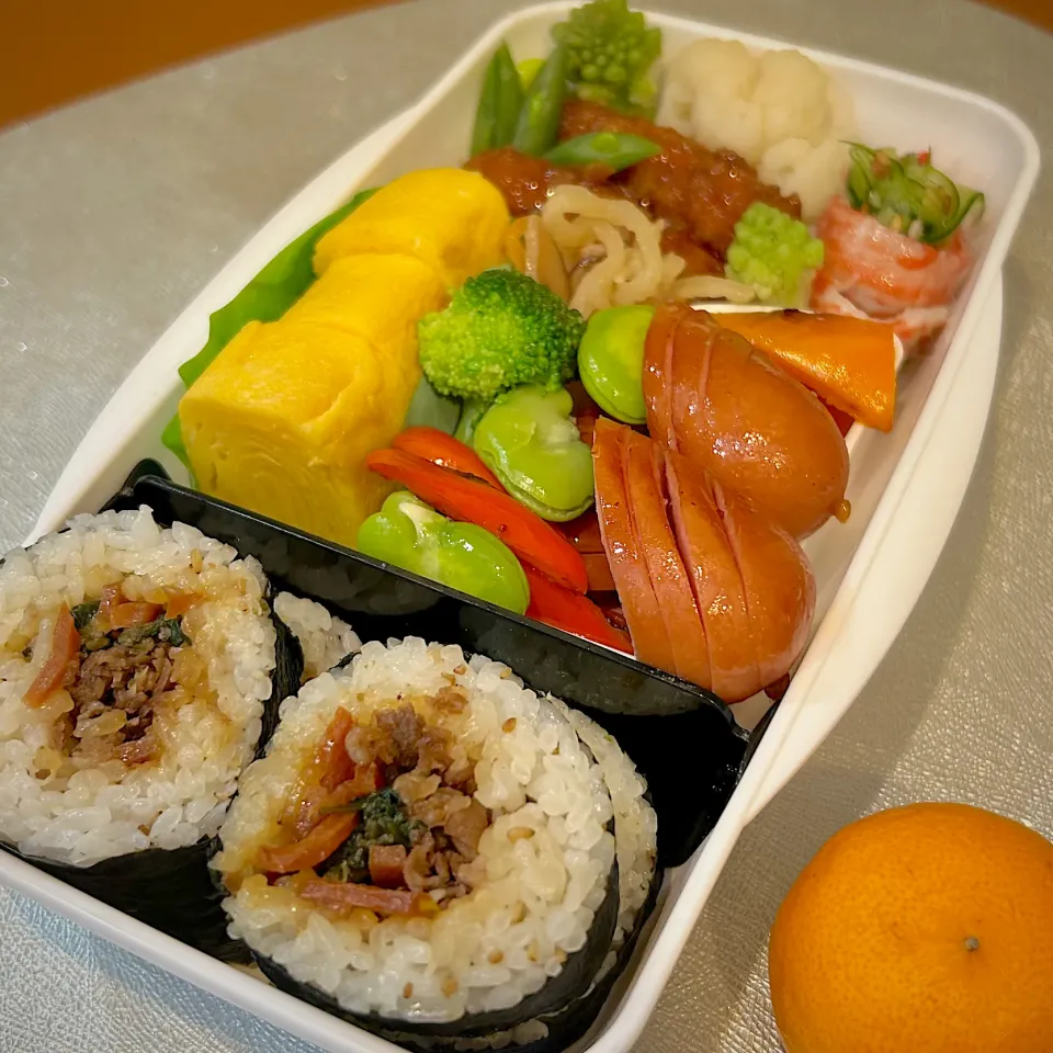 №20 お弁当　冷凍キンパに感謝した日|こげちぃさん