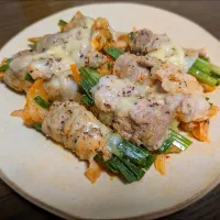 ニラキムチの肉巻き|じょうさん