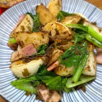 焼きカブとベーコンの炒め物|morimi32さん