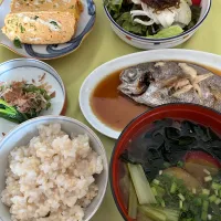 おばぁちゃんのスタミナ朝食❣️今日も元気に行ってらっしゃい❣️|tamemitiさん