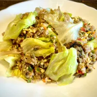 いつの日？かのランチ                                                 「五目ガーリック•レタスチャーハン」|mottoさん