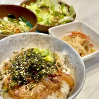 漬け丼。他。