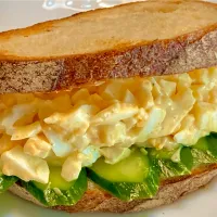 いつの日？かの朝食 「バゲット玉子サンド」| mottoさん