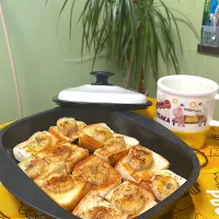 🍌シナモンバナナトースト|hiroyoさん
