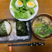 昼食　おにぎり定食| ATさん