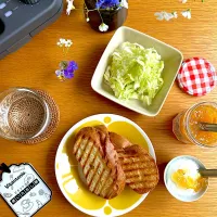 簡単な朝ごはん|むぎこさん