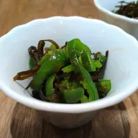 ピーマンの塩昆布和え|古尾谷りかこさん