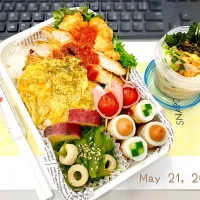 🇮🇹ちきんピカタ弁当( ･θ･)