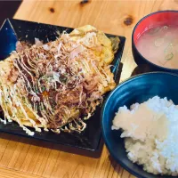 オムそば定食🍳|にゃあ（芸名）さん