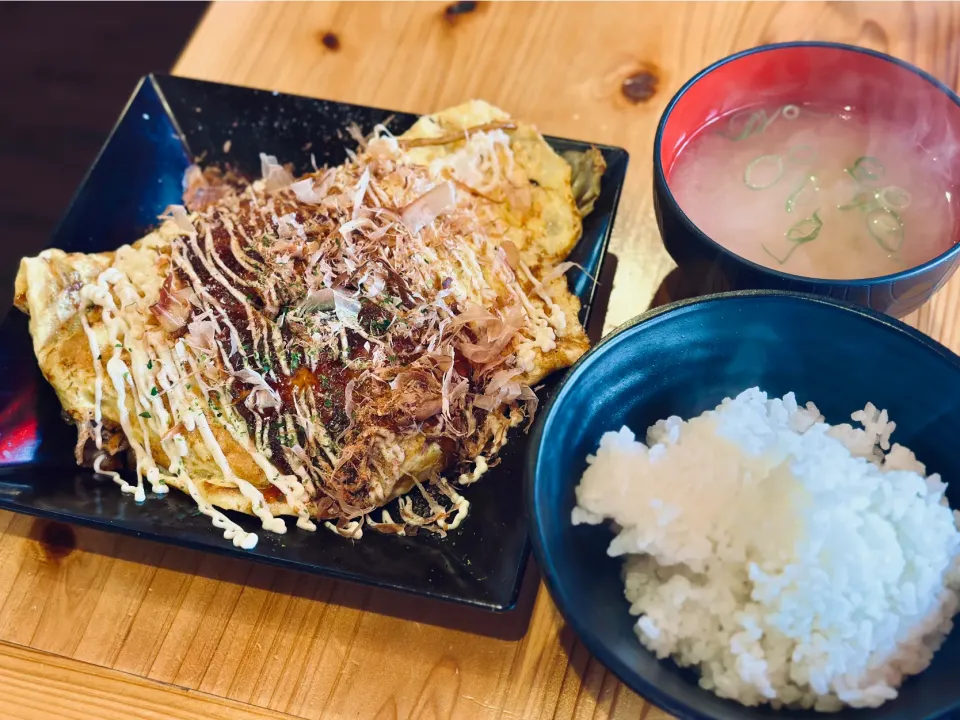 オムそば定食🍳|にゃあ（芸名）さん