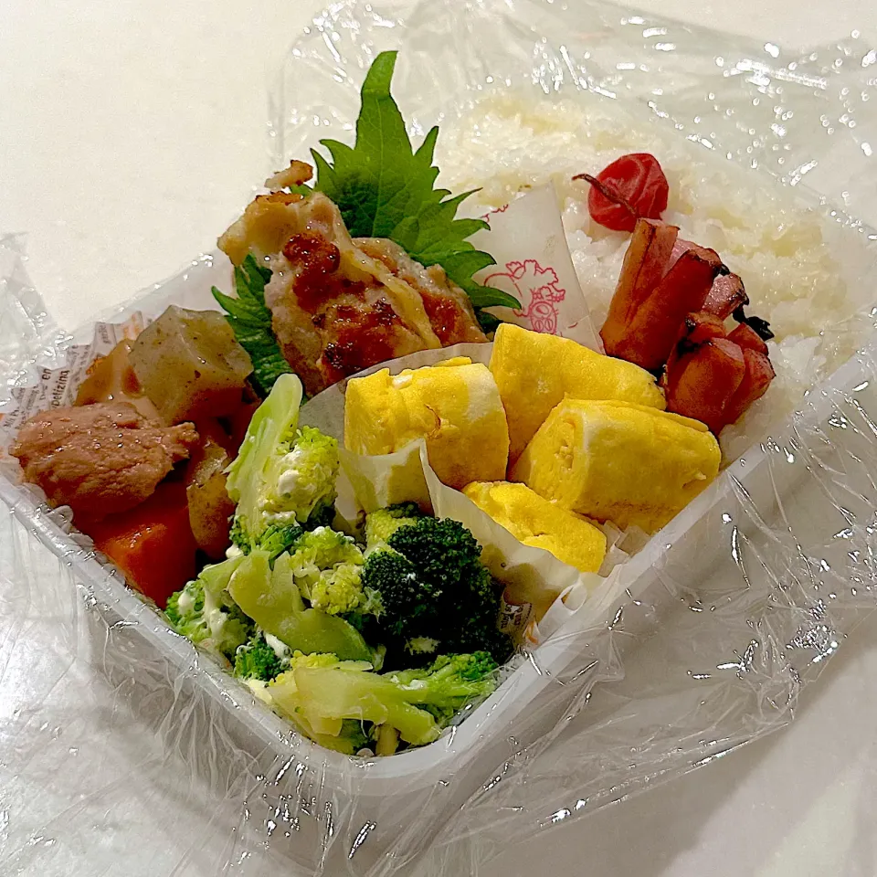 パパのお弁当　鶏肉のガーリック焼き|kakoさん