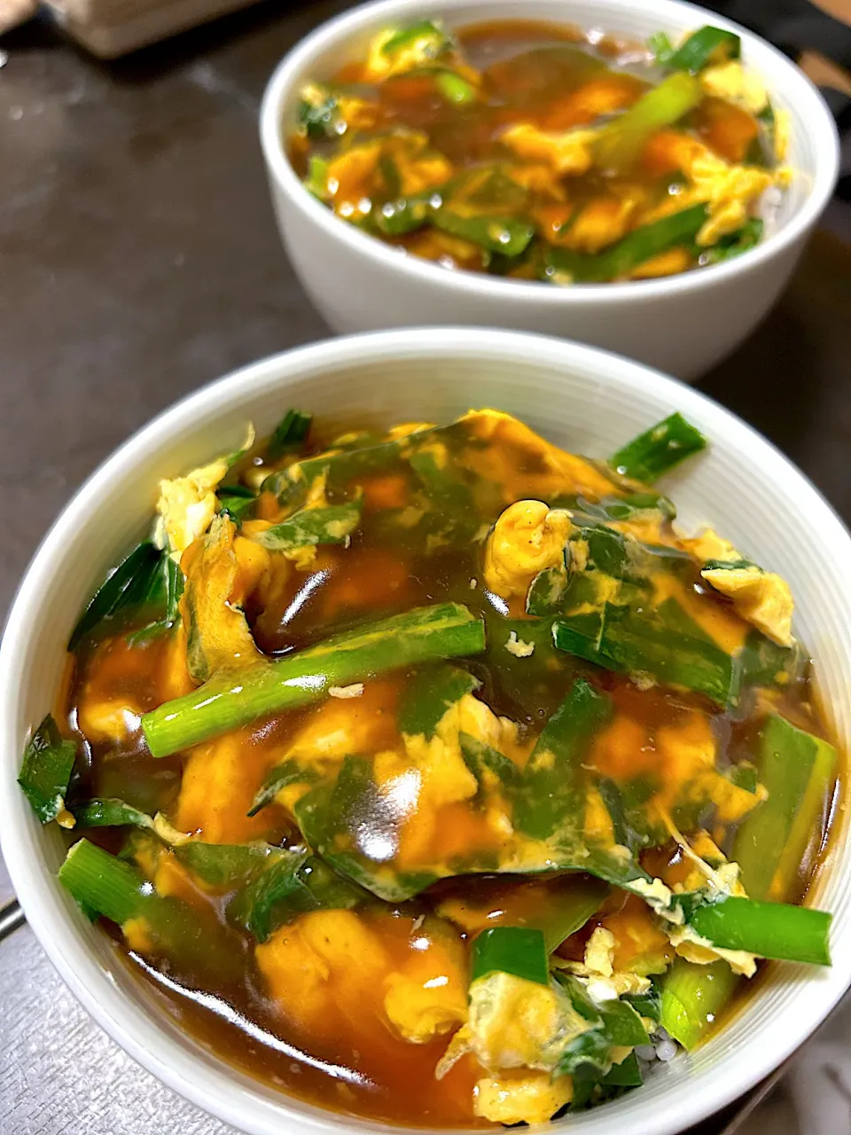 ニラ玉あんかけ丼|ハルさん