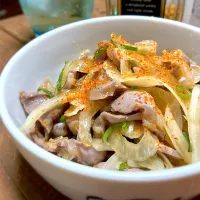 新たまねぎと砂肝ポン酢|さくらさん