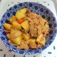 吉野家の冷凍牛丼の具で肉じゃが|jun(・x・)さん