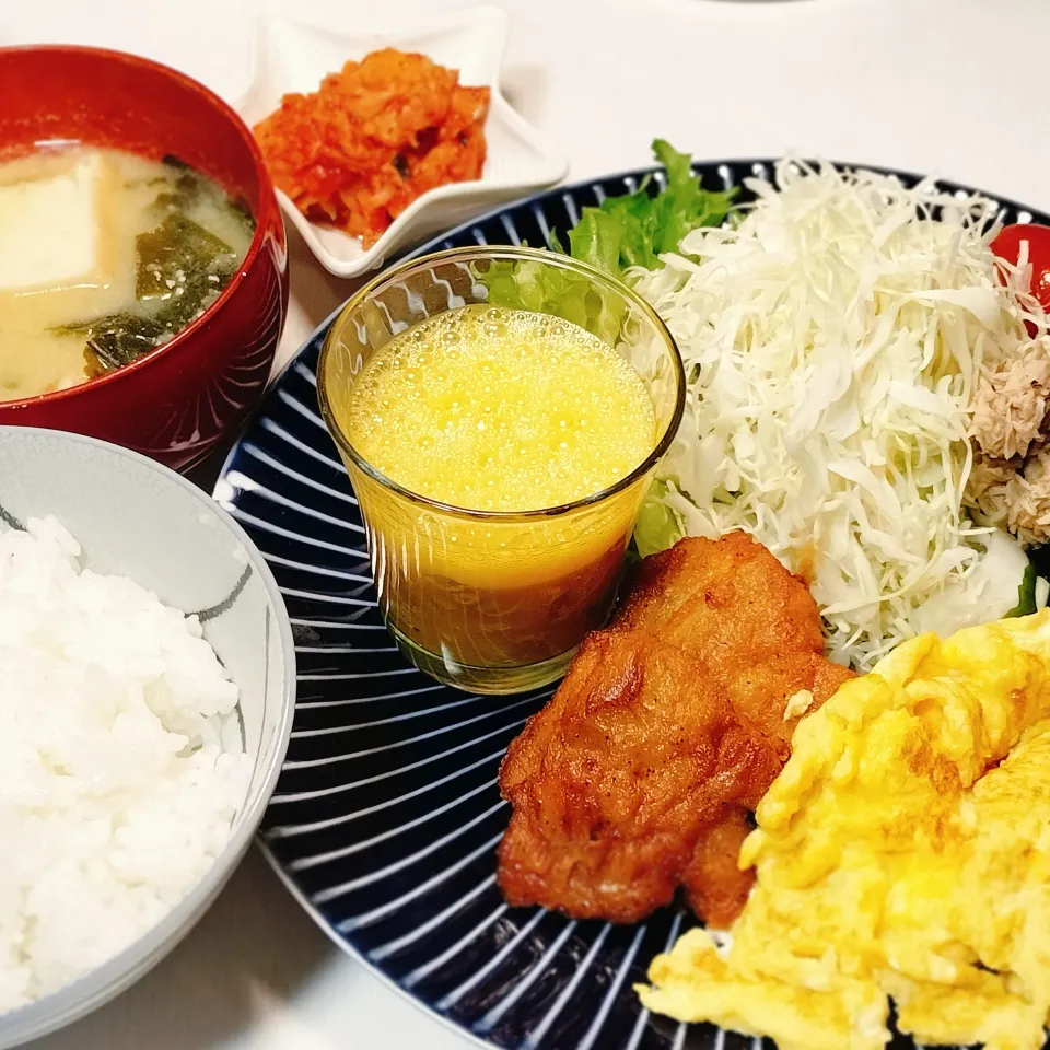 いつもの朝ごはん🐣|みいさん