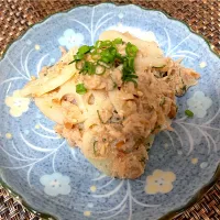 蓮根とシーチキンの梅味噌和え|もーやんさん