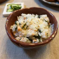 鮭ごはん|友さん