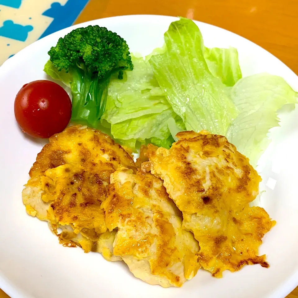 鶏胸肉の味噌ピカタ|葉子さん