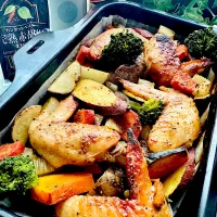 🌺🌺Foodie🌺🌺さんの料理 2種類の味❣️Spice21と完熟赤胡椒の鶏手羽先のぎゅうぎゅう焼き|🌺🌺Foodie🌺🌺さん