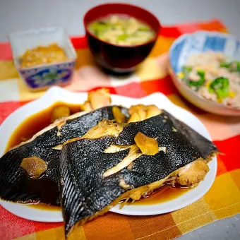 Snapdishの人気料理写真:「鰈の煮付け」　