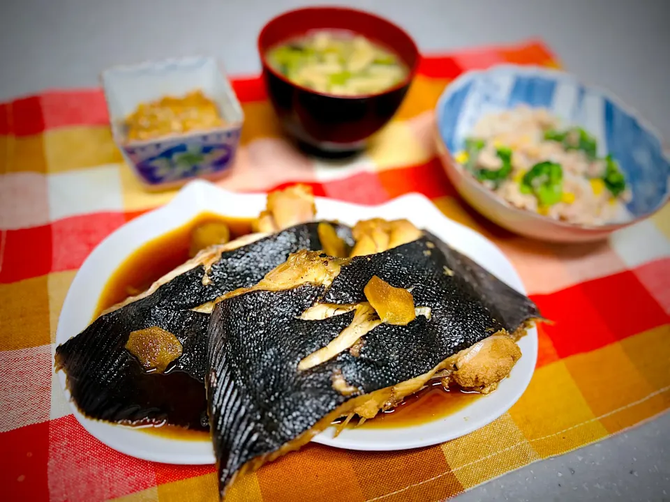 「鰈の煮付け」　|バシュランさん
