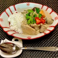 残り物グリーンカレー🍛|にゃあ（芸名）さん