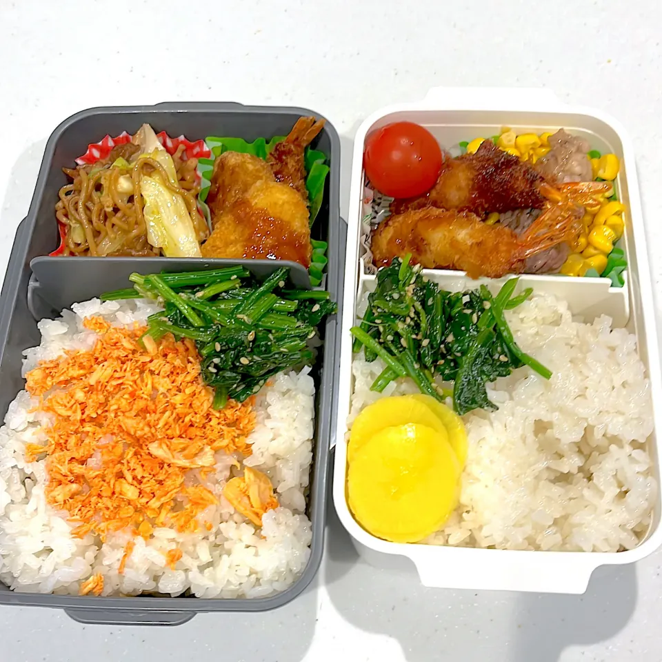 娘と息子のお弁当🍱|megさん