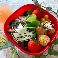 ＊0031.すみっコぐらしの中華丼🌱娘ちゃんの高校生弁当🍱＊|＊抹茶＊さん