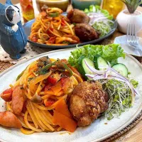 ナポリタンプレート🍝| ラゴさん。さん