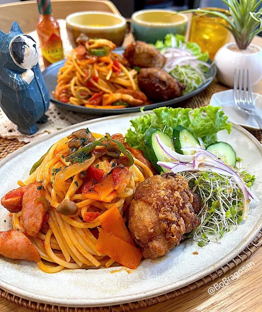 ナポリタンプレート🍝|ラゴさん。さん