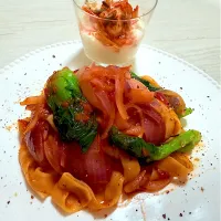 アーリーレッドのトマトソースパスタ|tap.rinさん