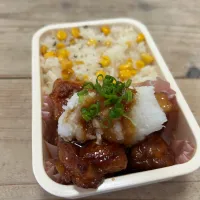 甘酢おろしチキン弁当|junさん