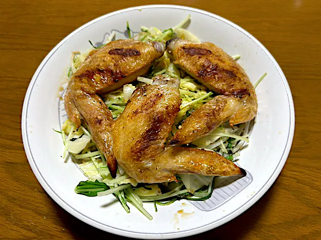 鳥🐔手羽先の野菜炒め❗️(´∀｀)✨|サソリさん