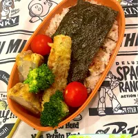 旦那様用⭐︎おかず少なめ弁当120日目。|☆ぴ〜ちゃん☆さん