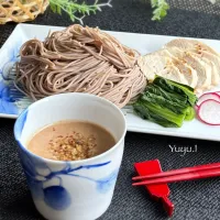 くるみ味噌だれの蕎麦|ゆーこどんさん