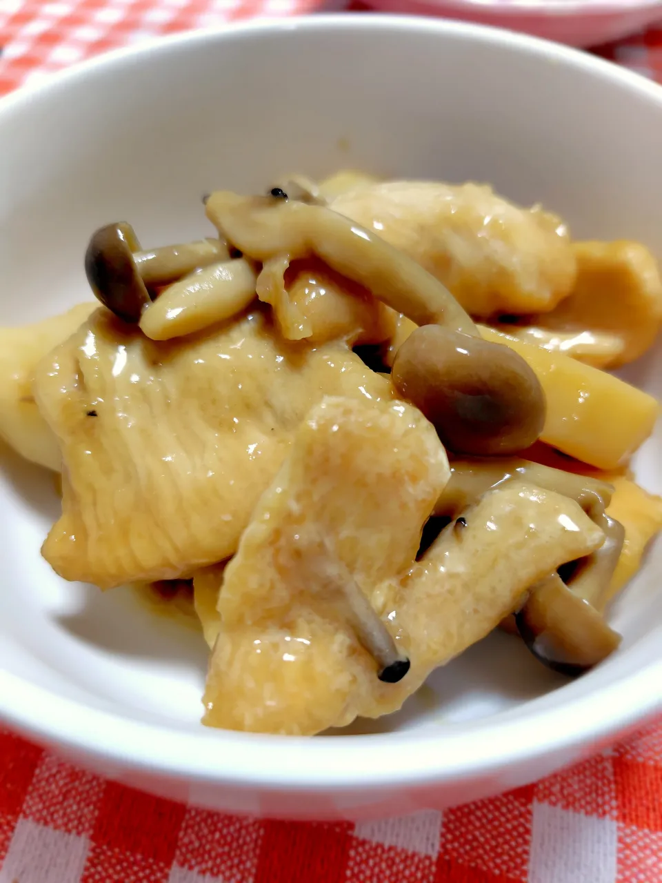 鶏むね肉と長芋のマヨ照り焼き|藤さんちのごはんさん