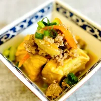 厚揚げのそぼろ煮|M⭐︎さん