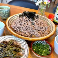 今日のランチはざる蕎麦|じゅんさんさん