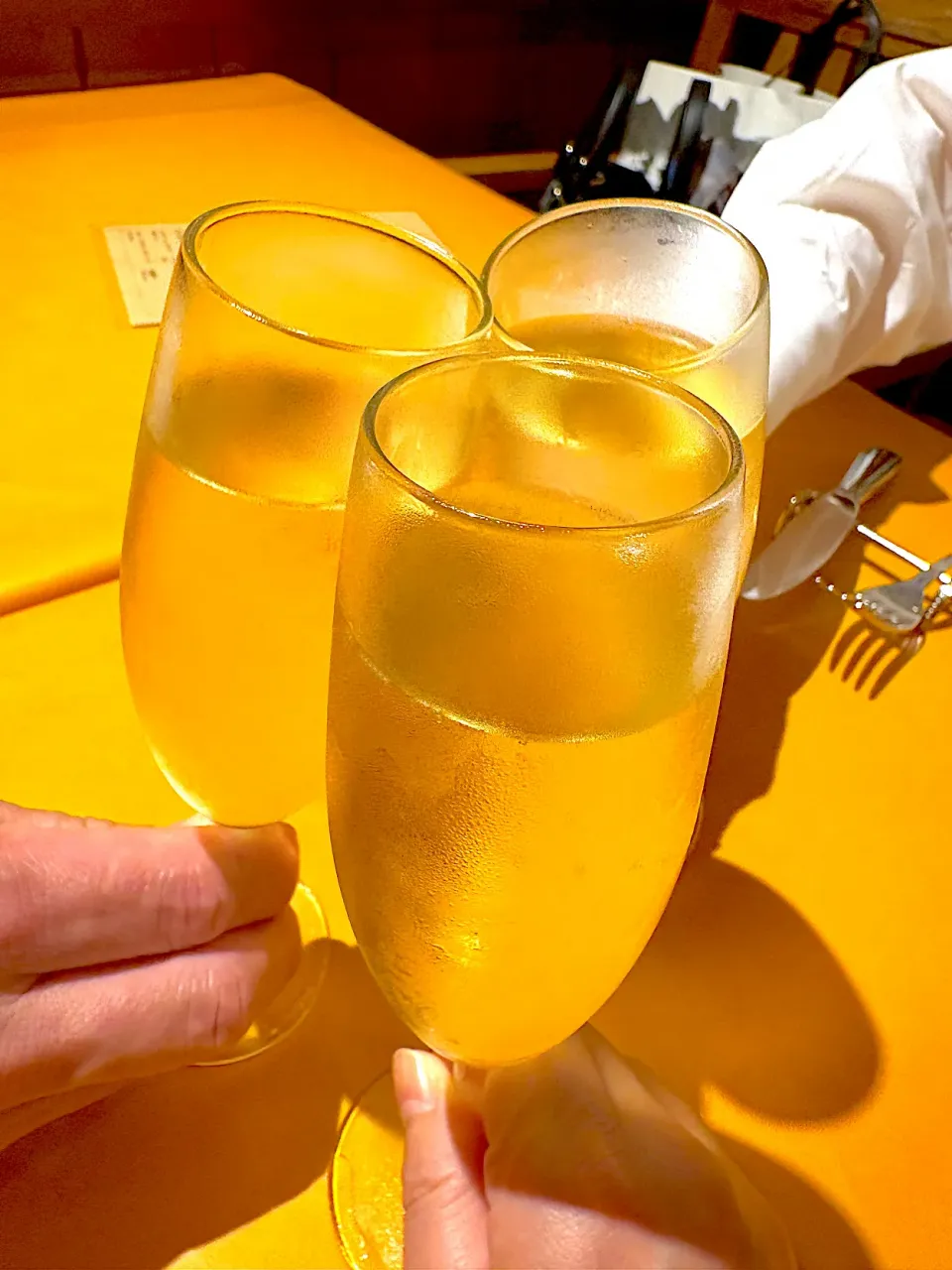 嬉しいごたいめーん🥂✨|おかちさん