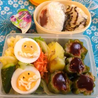 ピーマンの肉詰弁当|まゆみさん