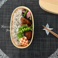 高校生男子お弁当🍱|AKUBI*:ஐ(●˘͈ ᵕ˘͈)さん