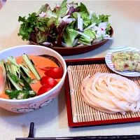 トマト冷汁うどん|マニラ男さん