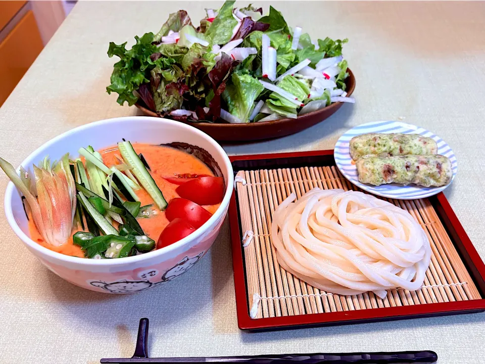 トマト冷汁うどん|マニラ男さん