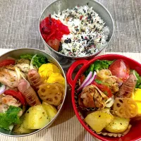 今日のヤツのお弁当（R7.5.22）|え〜かさん