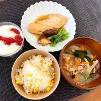 鱈の煮付けメインのお夕飯🌛| みーぬさん