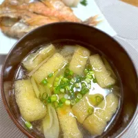 油揚げとネギのお味噌汁| morimi32さん