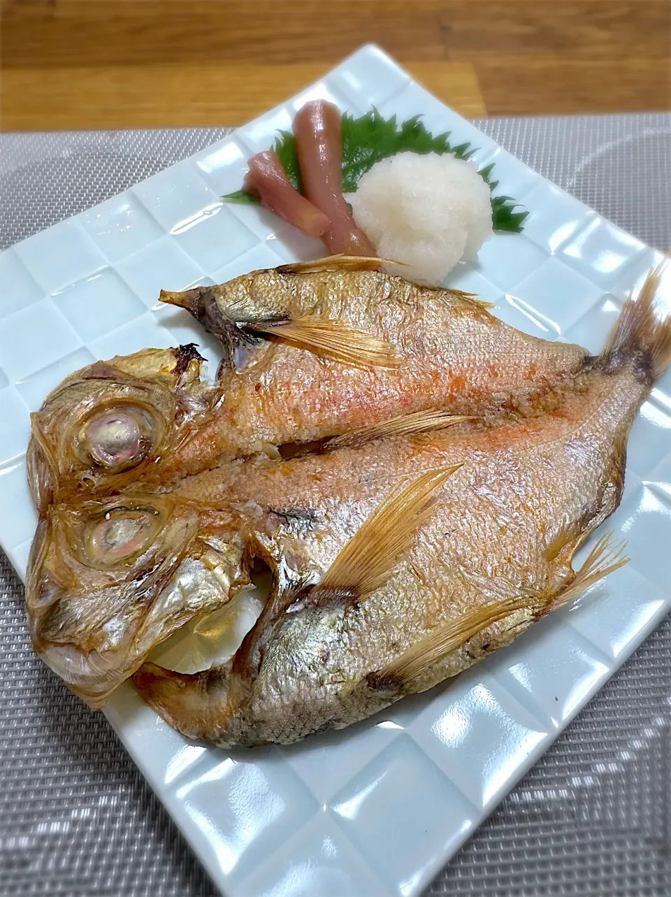 赤魚の干物とアルモンデ〜♪|morimi32さん