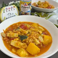 お野菜たっぷりチョッピーノ|あやめもちもちさん