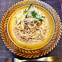 新生姜と大葉のパスタ|なか★やまさん